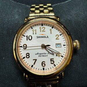 Shinola The Runwell Aragonite 705 Detroit Ladies Watch